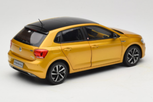 Volkswagen Polo Plus Gelb OEM 1:18 ZVY000009GEL Metall – Bild 3 von 8
