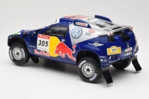 Volkswagen Race Touareg #305 Volkswagen Motorsport M. Miller / R. Pitchford Dakar Rally 2009 Norev 1:18 188466 Metall – Bild 6 von 7