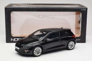 Volkswagen Scirocco Mk3 Schwarz Norev 1:18 188471 Metall – Bild 8 von 8