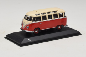 Volkswagen T1 Rot Beige Minichamps 1:43 231099300Y3D Metall – Bild 2 von 4