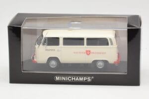 Volkswagen T2 Ambulance Malteser Hilfsdienst Minichamps 1:43 400053092 Metall – Bild 4 von 4