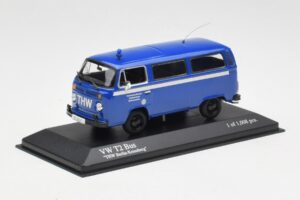 Volkswagen T2 Bus THW Minichamps 1:43 400053094 Metall – Bild 2 von 4