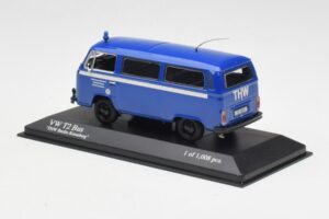 Volkswagen T2 Bus THW Minichamps 1:43 400053094 Metall – Bild 3 von 4