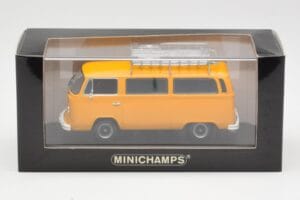 Volkswagen T2 Bus Gelb Minichamps 1:43 400053002 Metall – Bild 4 von 4