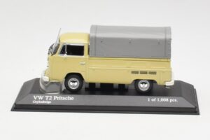 Volkswagen T2 Pritschenwagen Beige Minichamps 1:43 400053204 Metall