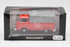 Volkswagen T2 Pritschenwagen Feuerwehr Dortmund Minichamps 1:43 400053290 Metall – Bild 4 von 4