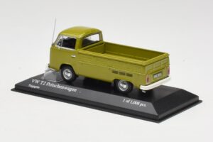 Volkswagen T2 Pritschenwagen Grün Minichamps 1:43 400053202 Metall – Bild 3 von 4
