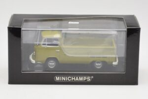 Volkswagen T2 Pritschenwagen Grün Minichamps 1:43 400053202 Metall – Bild 4 von 4