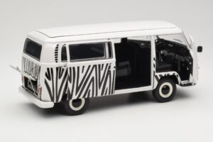 Volkswagen T2a Bus Safari Schuco 1:18 191 Metall – Bild 2 von 8