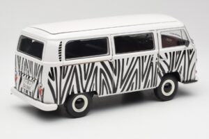 Volkswagen T2a Bus Safari Schuco 1:18 191 Metall – Bild 3 von 8