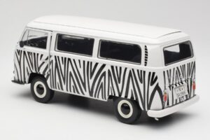 Volkswagen T2a Bus Safari Schuco 1:18 191 Metall – Bild 7 von 8