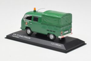 Volkswagen T2b Doppelkabine Pritschenwagen Stadt Solberg Minichamps 1:43 400053261 Metall – Bild 3 von 4