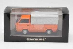 Volkswagen T3 Pritschenwagen Orange Minichamps 1:43 400055200 Metall – Bild 4 von 4