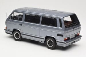 Volkswagen T3 Porsche B32 Minibus Blau KK-Scale 1:18 KKDC180221 Metall – Bild 5 von 6