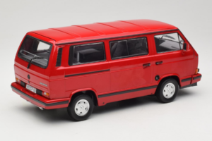 Volkswagen T3 Redstar Rot Norev 1:18 188542 Metall – Bild 2 von 6