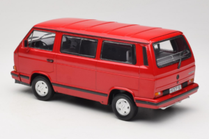 Volkswagen T3 Redstar Rot Norev 1:18 188542 Metall – Bild 5 von 6