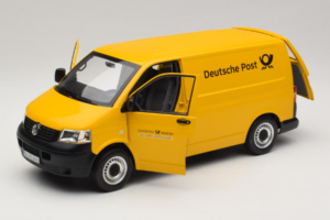 Volkswagen T5 Transporter Deutsche Post Norev 1:18 188617 Metall – Bild 8 von 9