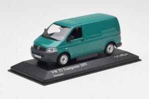 Volkswagen T5 Transporter Grün Minichamps 1:43 400052261 Metall – Bild 2 von 4
