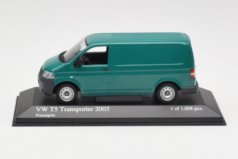 Volkswagen T5 Transporter Grün Minichamps 1:43 400052261 Metall