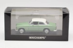 Volvo 121 Amazon Hellgrün & Weiss Minichamps 1:43 430171005 Metall – Bild 4 von 4