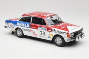 Volvo 142 #29 M. Alen / I. Kivimaki Rally 1000 Lakes 1973 MCG 1:18 MCG18528R Metall – Bild 4 von 6