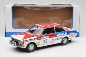 Volvo 142 #29 M. Alen / I. Kivimaki Rally 1000 Lakes 1973 MCG 1:18 MCG18528R Metall – Bild 6 von 6