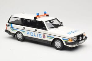 Volvo 240 GL Kombi Polis Sweden Minichamps 1:18 155171480 Metall – Bild 4 von 6