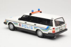 Volvo 240 GL Kombi Polis Sweden Minichamps 1:18 155171480 Metall – Bild 5 von 6