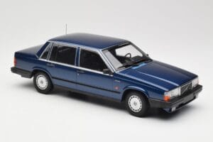Volvo 740 GL Dark Blue Metallic Minichamps 1:18 155171701 Metall – Bild 4 von 6