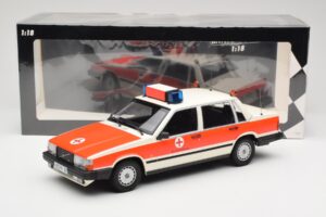 Volvo 740 GL DRK Aschaffenburg Minichamps 1:18 155171790 Metall – Bild 6 von 6