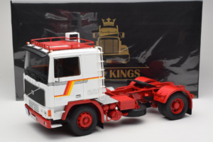 Volvo F12 Weiss Rot Road Kings 1:18 RK180031 Metall – Bild 8 von 8