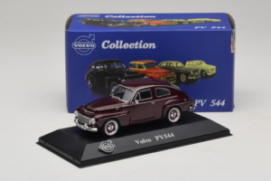 Volvo PV544 Dunkelrot Atlas 1:43 8506014 Metall – Bild 4 von 4