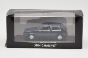 Volkswagen Golf Mk2 Blau Messehandmuster Minichamps 1:43 GOLFHANDMUSTER Metall – Bild 4 von 4