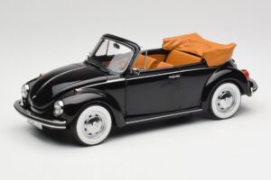 Volkswagen Beetle 1303 Cabriolet Schwarz Norev 1:18 188533 Metall