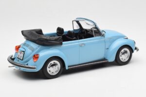 Volkswagen Beetle 1303 Cabriolet Hellblau Norev 1:18 188531 Metall – Bild 2 von 6