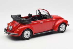 Volkswagen Beetle 1303 Cabriolet Rot Norev 1:18 188529 Metall – Bild 2 von 6