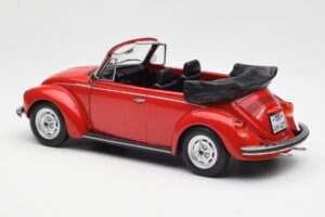 Volkswagen Beetle 1303 Cabriolet Rot Norev 1:18 188529 Metall – Bild 5 von 6