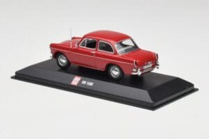 Volkswagen 1500 Ruby Rot Minichamps 1:43 VW001 Metall – Bild 3 von 4