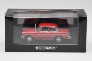 Volkswagen 1500 Ruby Rot Minichamps 1:43 VW001 Metall – Bild 4 von 4