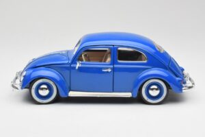 Volkswagen Beetle Blau Bburago 1:18 23124646 Metall – Bild 4 von 8