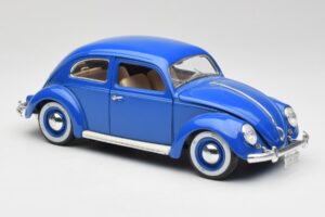 Volkswagen Beetle Blau Bburago 1:18 23124646 Metall – Bild 6 von 8