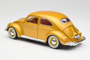 Volkswagen Beetle Gold Bburago 1:18 3361 Metall – Bild 7 von 8
