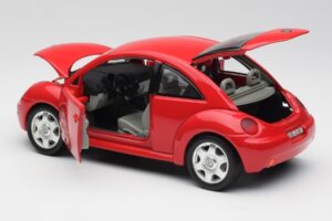 Volkswagen New Beetle Rot Bburago 1:18 8185108 Metall – Bild 5 von 8