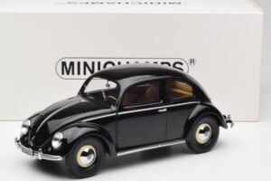 Volkswagen Beetle Type 1 Schwarz Minichamps 1:18 107054001 Metall – Bild 6 von 6