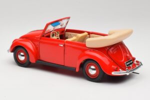 Volkswagen Cabriolet Ruby Rot Maisto 1:18 32826 Metall – Bild 7 von 8