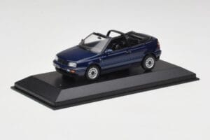 Volkswagen Golf Mk3 Cabriolet Maritime Blau Minichamps 1:43 400055530 Metall – Bild 2 von 4