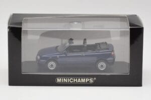 Volkswagen Golf Mk3 Cabriolet Maritime Blau Minichamps 1:43 400055530 Metall – Bild 4 von 4