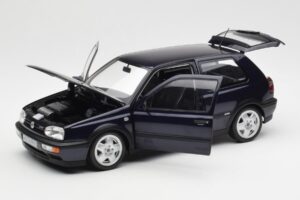 Volkswagen Golf Mk3 VR6 Blau Metallic Norev 1:18 188462 Metall – Bild 2 von 8