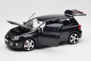 Volkswagen Golf Mk6 GTI Grau Metallic Norev 1:18 188503 Metall – Bild 2 von 7