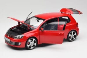 Volkswagen Golf Mk6 GTI Tornado Rot Norev 1:18 5K3099302Y3D Metall – Bild 2 von 8